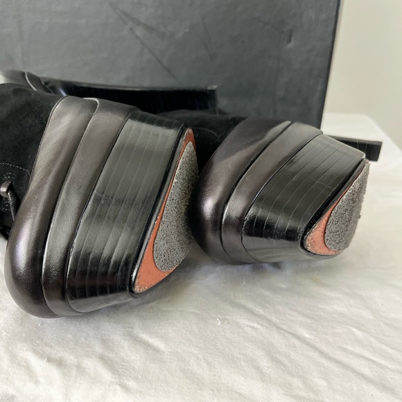 Rachel Zoe Adrienne Lace Up Bootie - Black - Picture 9 of 9